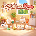 Little Siamese Beans – Cat Blind Box, 4 Designs + Secret