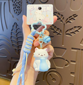 Kitty Hugs – Cat Keychains with Rope Strap & Bell | 6 Styles