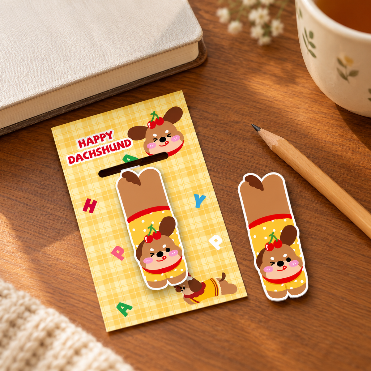 Lounge Pets – Cat & Dog Magnetic Bookmarks | 2 Styles