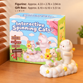 Interactive Spinning Cat Figurine – Cloud & Garden Designs｜2 Styles