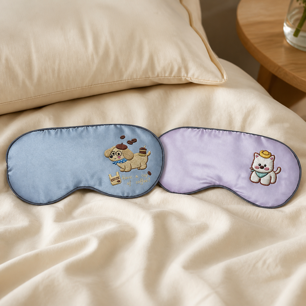 Blackout Hot & Cold Compress Silk Sleep Mask