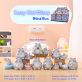 Lazy Cat Diary Blind Box – "Lying Flat" Chubby Cat Figures, 6 Designs + Secret (1 Box / Full Set)