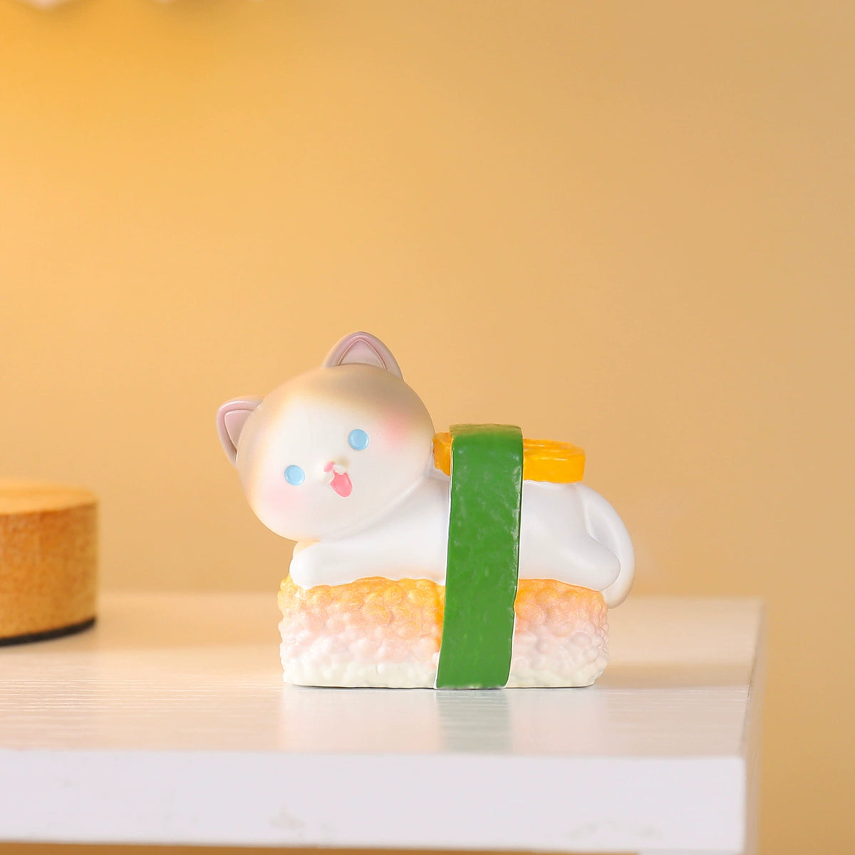 Meow Sushi Kitchen Blind Box – Cute Sushi Cat Figurines, 6 designs + 1 secret(1 Box / Full Set)