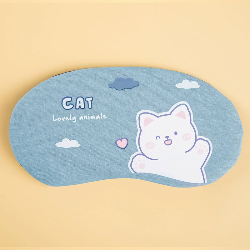Cotton-Linen Hot & Cold Compress Sleep Mask