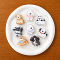 Cute Puppy Double-Sided Clips – Set of 8 Acrylic Note & Snack Clips