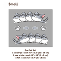 Cute Cat Car Decal – Scratch Cover Sticker for Car Body, Bumper & Fender, Waterproof, 3 Sizes & 4 Colors