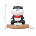 Meditating Cat & Dog Phone Stand
