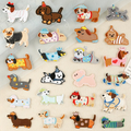 24 Styles Dressed-Up Dachshund Embroidered Patches – Pick Your Pup! Self-Adhesive Stick-On Appliques