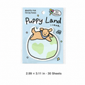 Cute Cat & Dog Die-Cut Sticky Notes | Relax Series Vol.3, 30 Sheets, 4 Styles