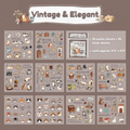 Doodle Paper Journal Sticker Book – 20 Sheets(2 Editions)