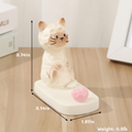 Siamese Hand Painted Resin Cat Phone Stand –  Desk Holder for Phone & Tablet(2 styles)