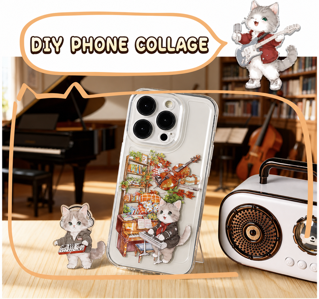 Cute Cat Career Sticker Pack | Paw Club Series, 6 Themes