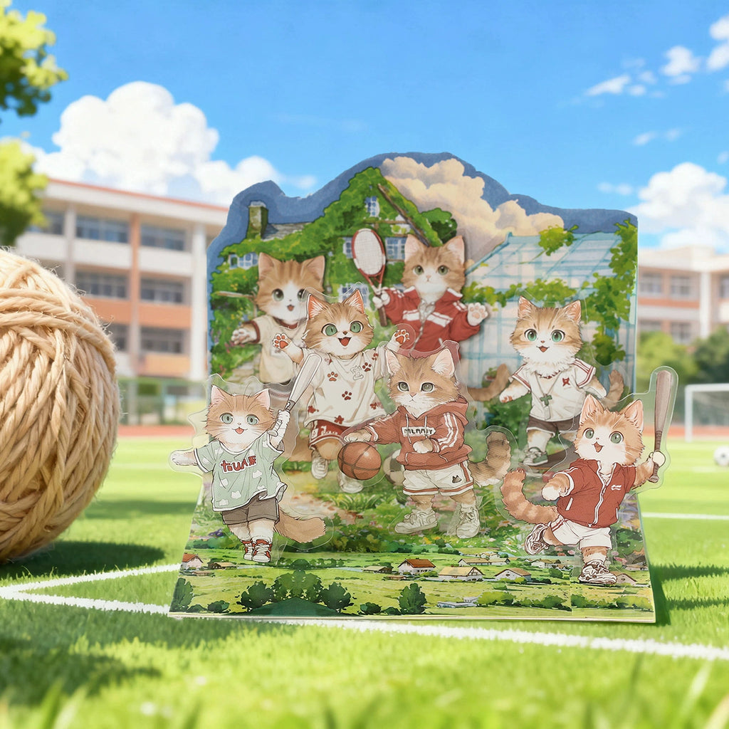 Cute Cat Career Sticker Pack | Paw Club Series, 6 Themes