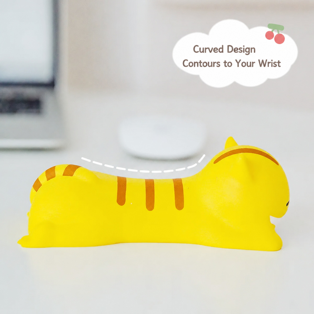 Cute 3D Animal Wrist Rest | Soft PU Ergonomic Wrist Support, 4 Designs