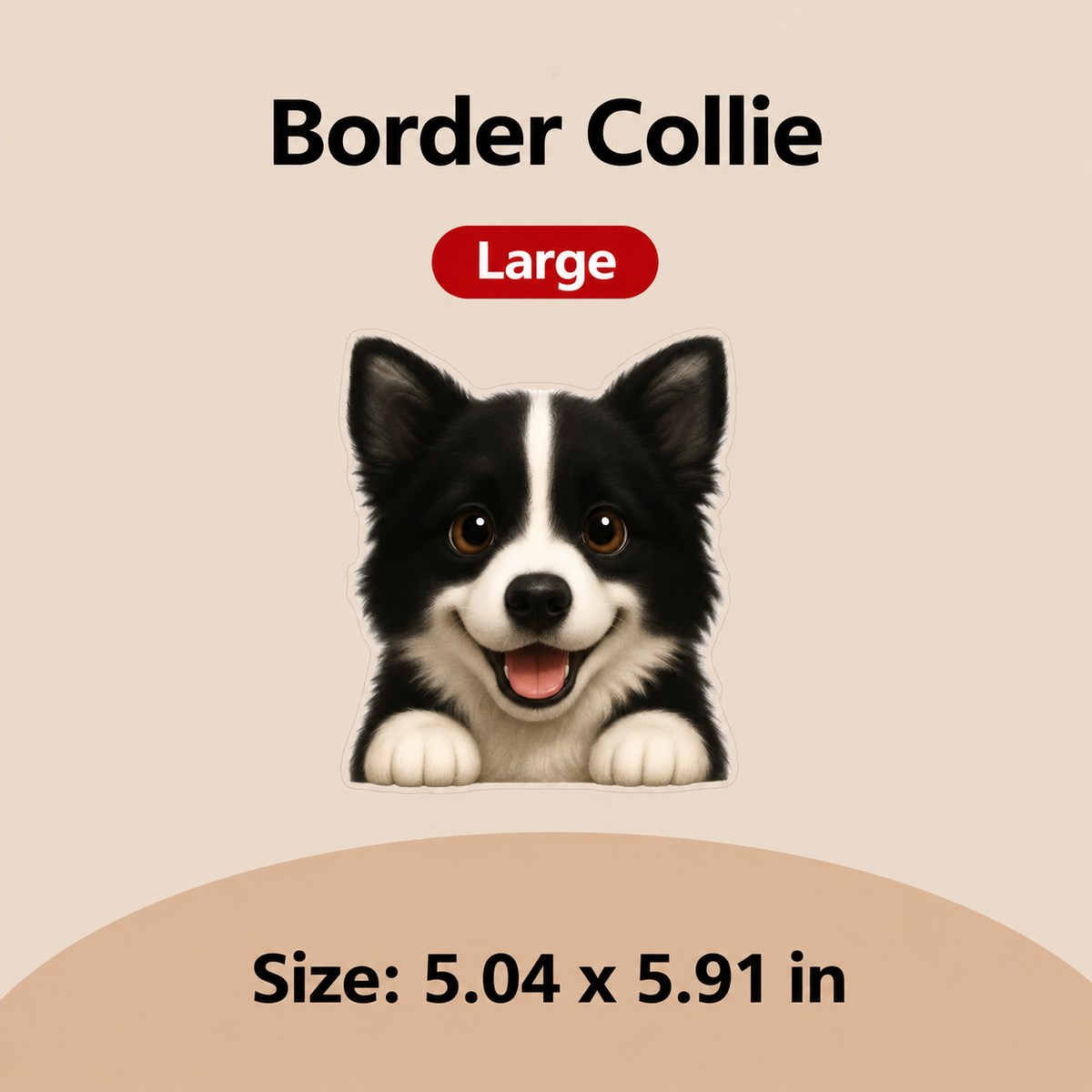 Peeking Pups — Cute Dog Car Decals ｜7 Styles & 2 Sizes