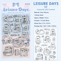 Stray Dog Clear Silicone Stamp Sheets | 4 Styles, with Free Acrylic Handle
