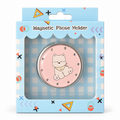 Cute Bandana Puppy Rhinestone MagSafe Stand | Sparkly Alloy Grip
