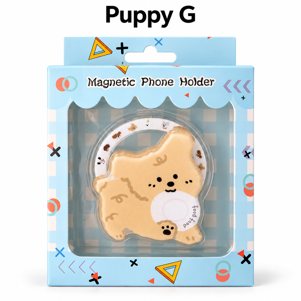 Puppy Drop Magnetic Phone Stand & Grip – Glossy Resin Magnetic Kickstand (14 Styles)