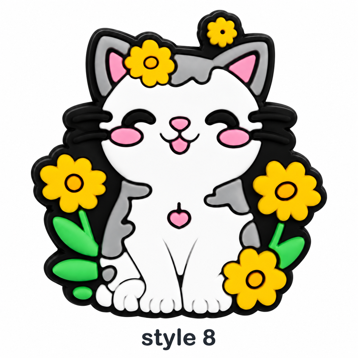Purr-sonality Cats – Mini PVC Fridge Magnets, 19 Styles