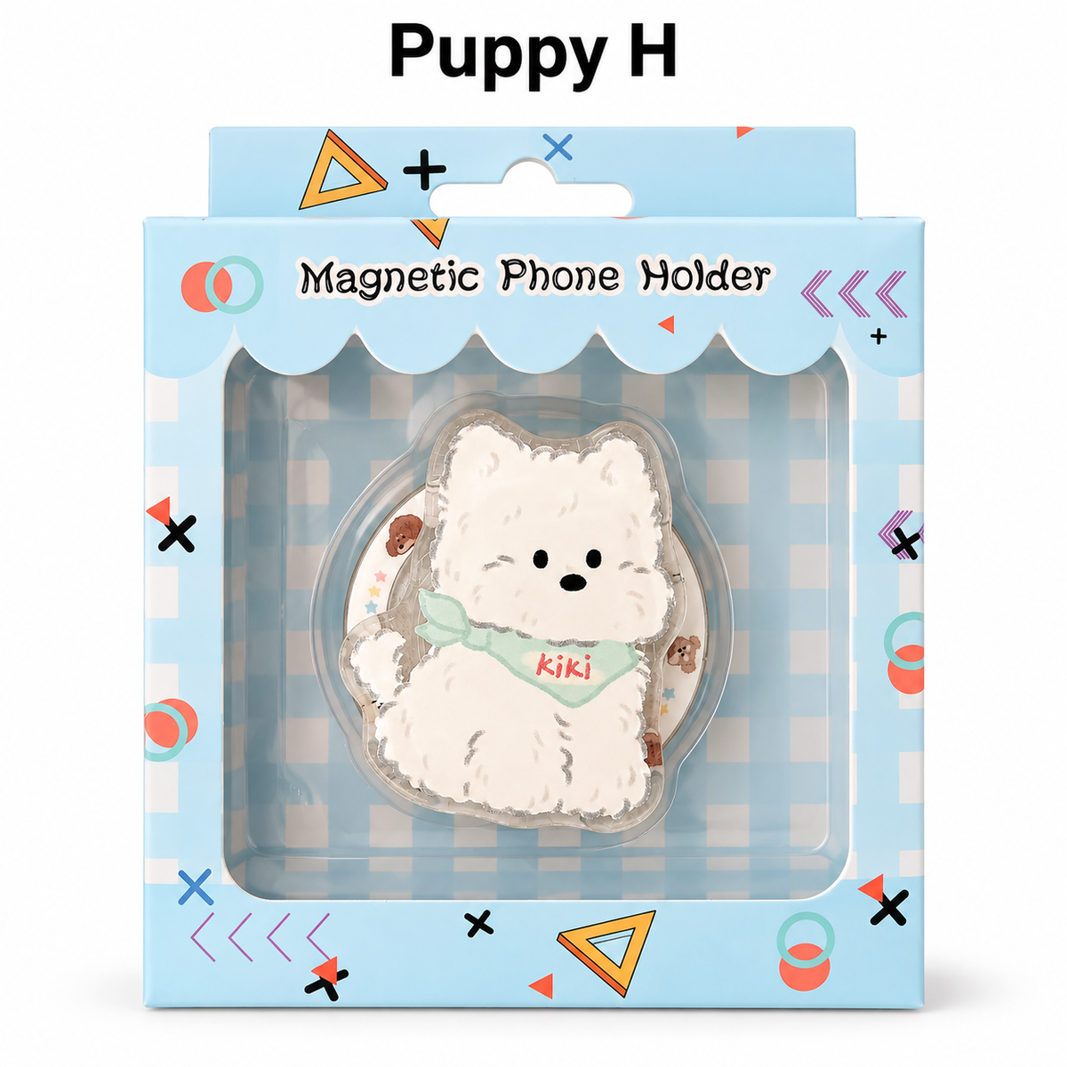 Puppy Drop Magnetic Phone Stand & Grip – Glossy Resin Magnetic Kickstand (14 Styles)