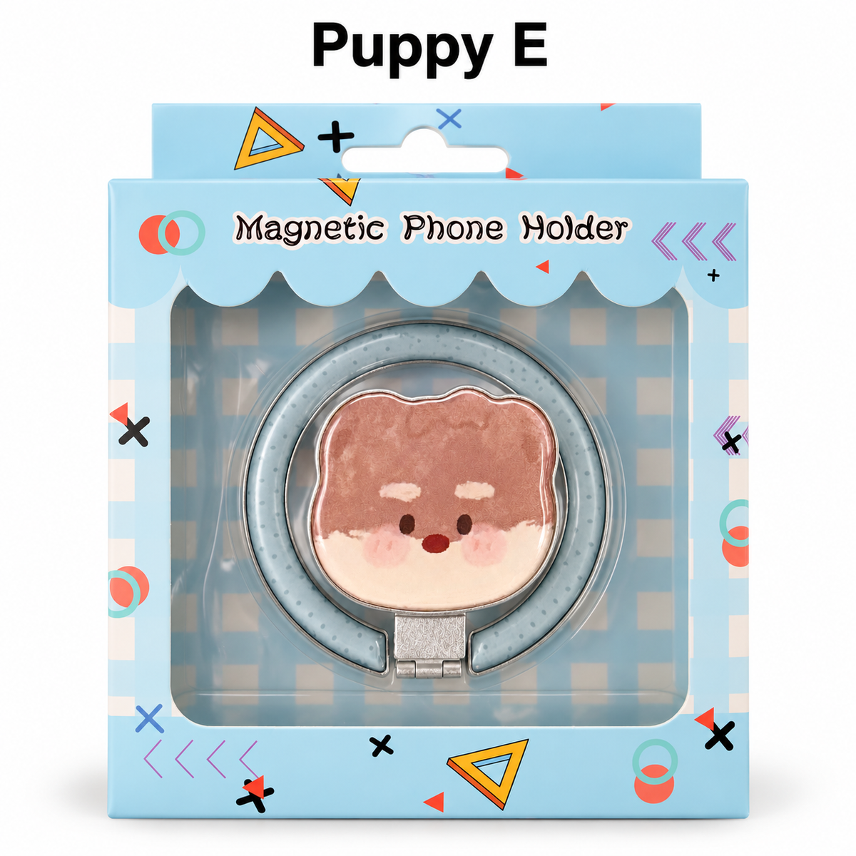 Puppy Drop Magnetic Phone Stand & Grip – Glossy Resin Magnetic Kickstand (14 Styles)