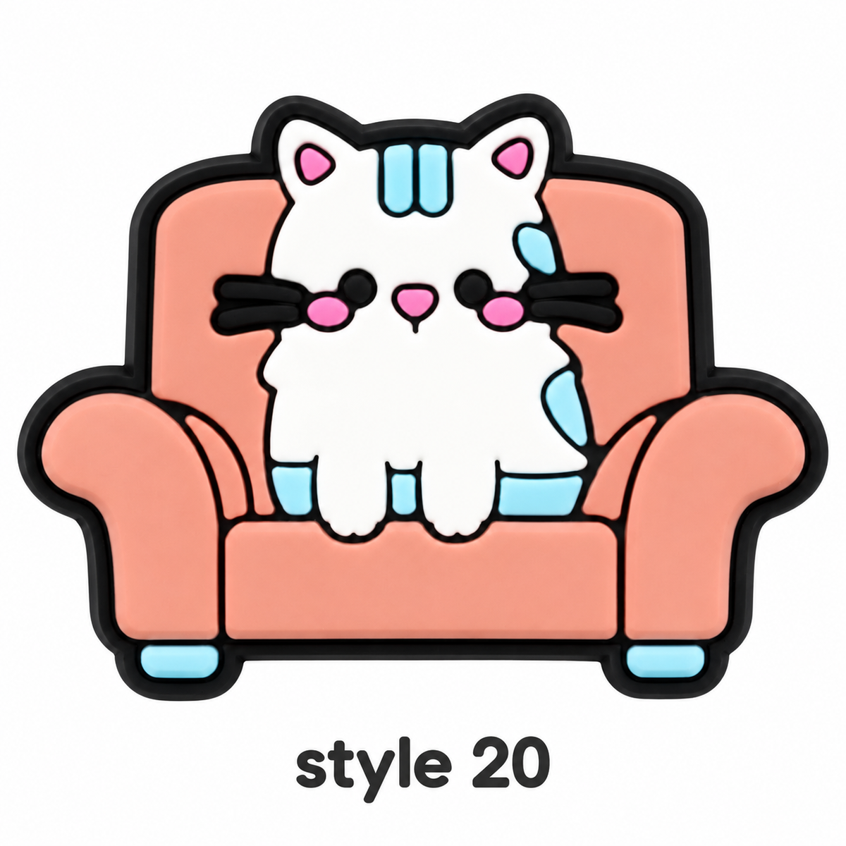 Purr-sonality Cats – Mini PVC Fridge Magnets, 19 Styles