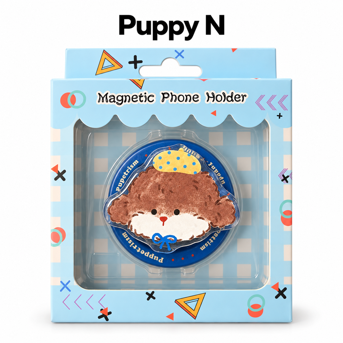 Puppy Drop Magnetic Phone Stand & Grip – Glossy Resin Magnetic Kickstand (14 Styles)