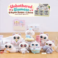 Unbothered Siamese – Cozy Mood Cat Blind Box, 6 Designs + Secret (1 Box / Full Set)