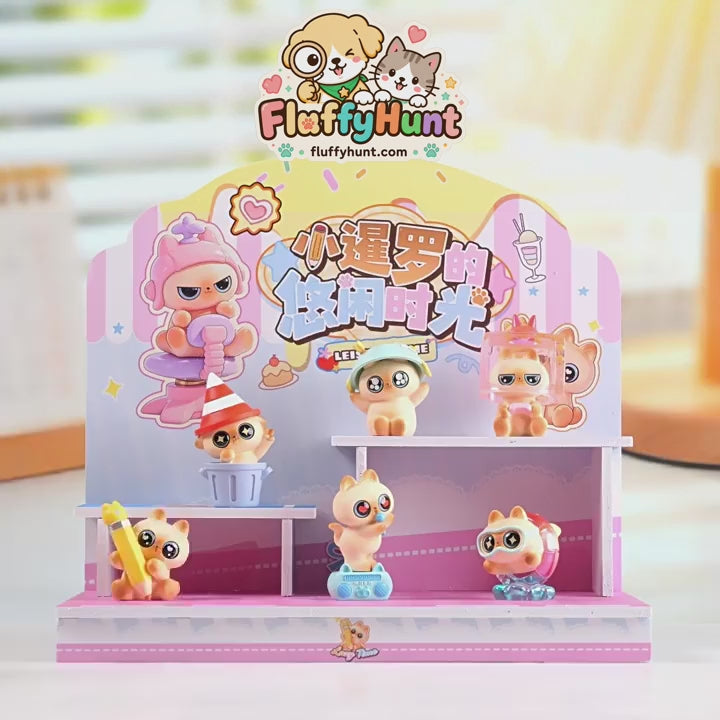 Siamese Leisure Time – Resin Cat Blind Box, 6 Designs + Secret (3%)