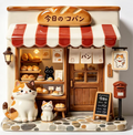 Cat Bakery – Miniature Fridge Magnet