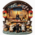 Cat Sushi Bar – Miniature Resin Fridge Magnet