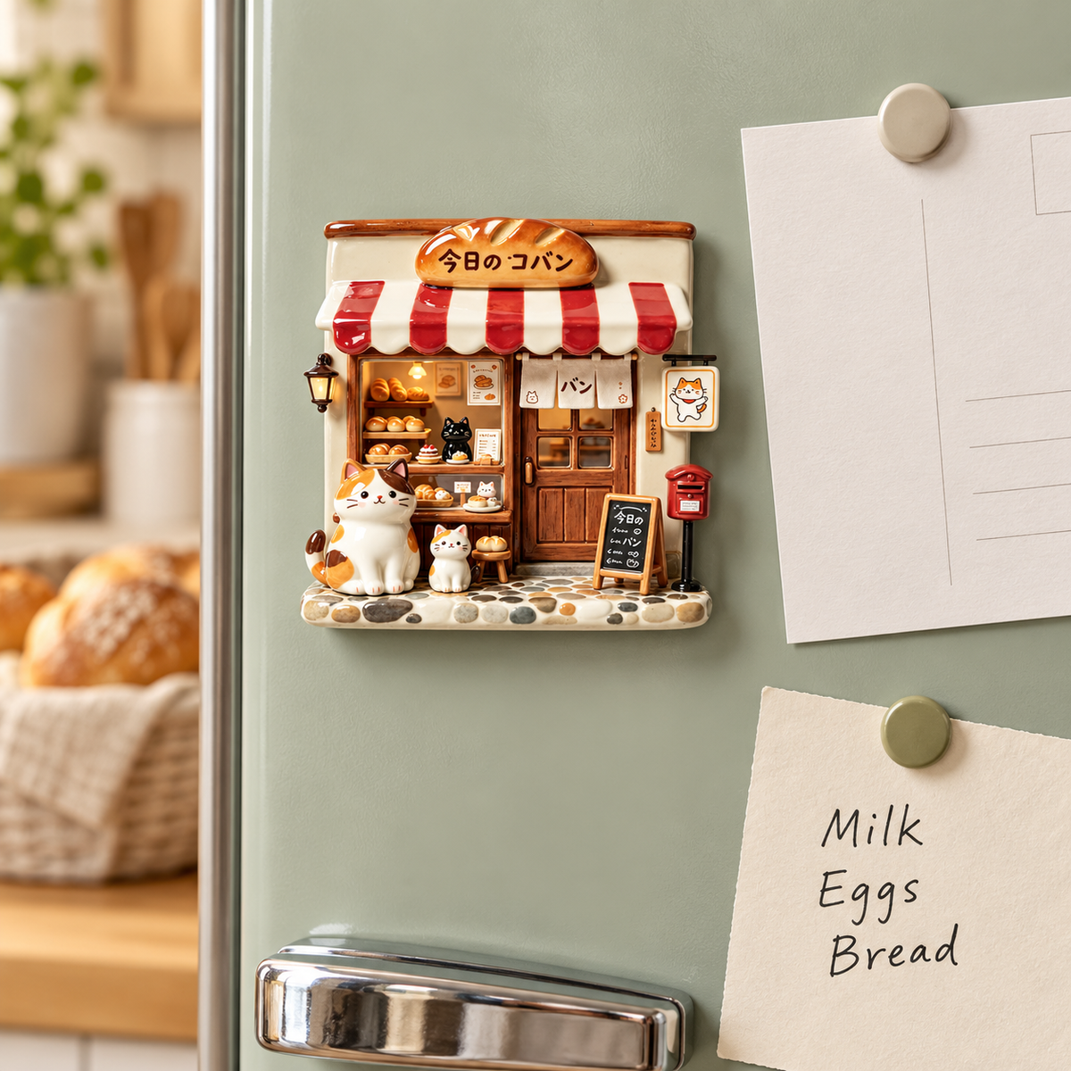 Cat Bakery – Miniature Fridge Magnet