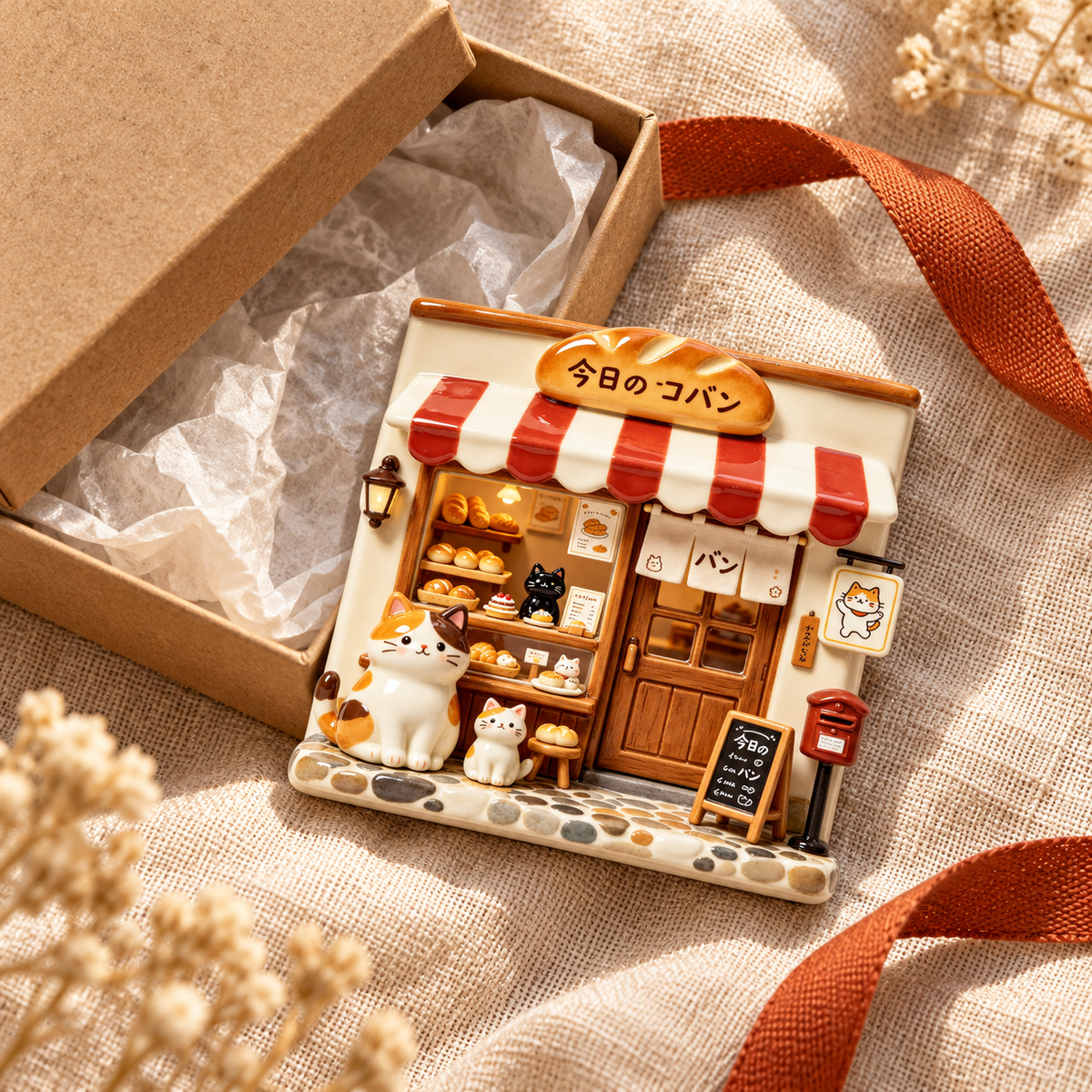 Cat Bakery – Miniature Fridge Magnet