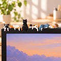 Desk Nap Pals – Mini Cat & Corgi PVC Figurine Sets